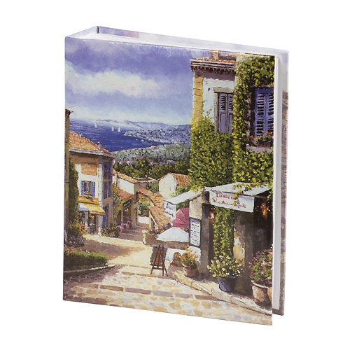 Фотоальбом BRAUBERG Фотоальбом на 200 фото Улица Прованса