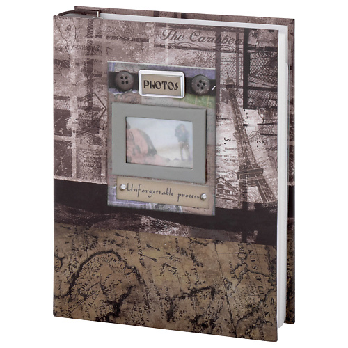 Фотоальбом BRAUBERG Фотоальбом Путешествие 200 фото 10*15см